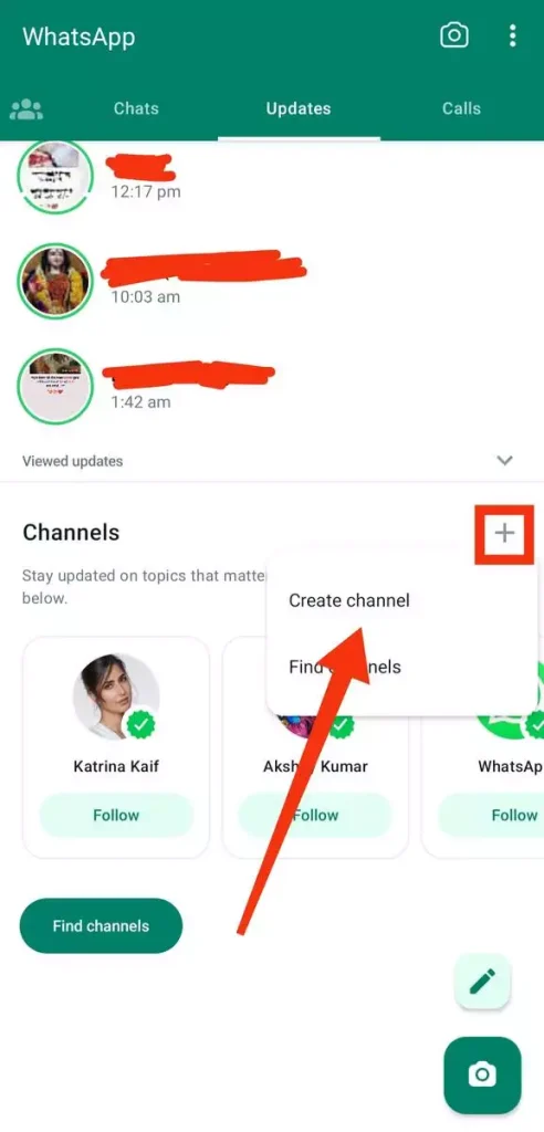 WhatsApp Channel kaise banaye 2
