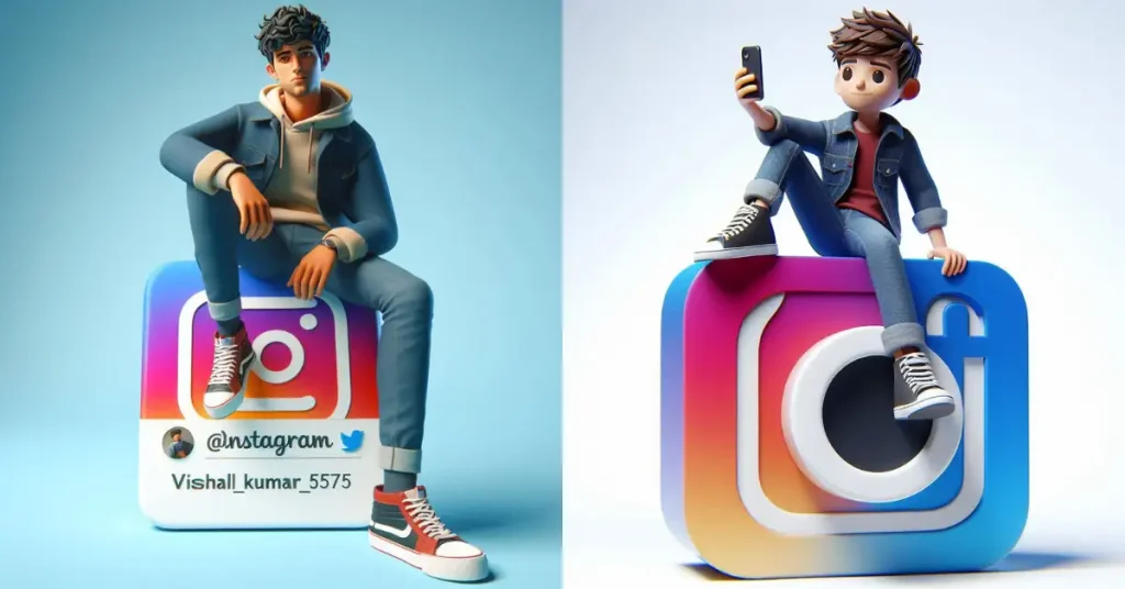 Bing AI Image Creator Instagram 3D Images Free